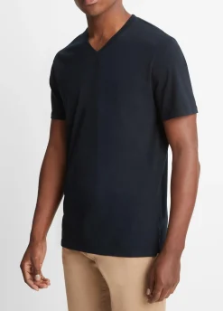Garment Dye Short Sleeve V-Neck T-Shirt