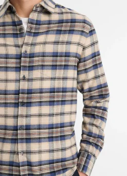 Hasley Plaid Cotton Long-Sleeve Shirt