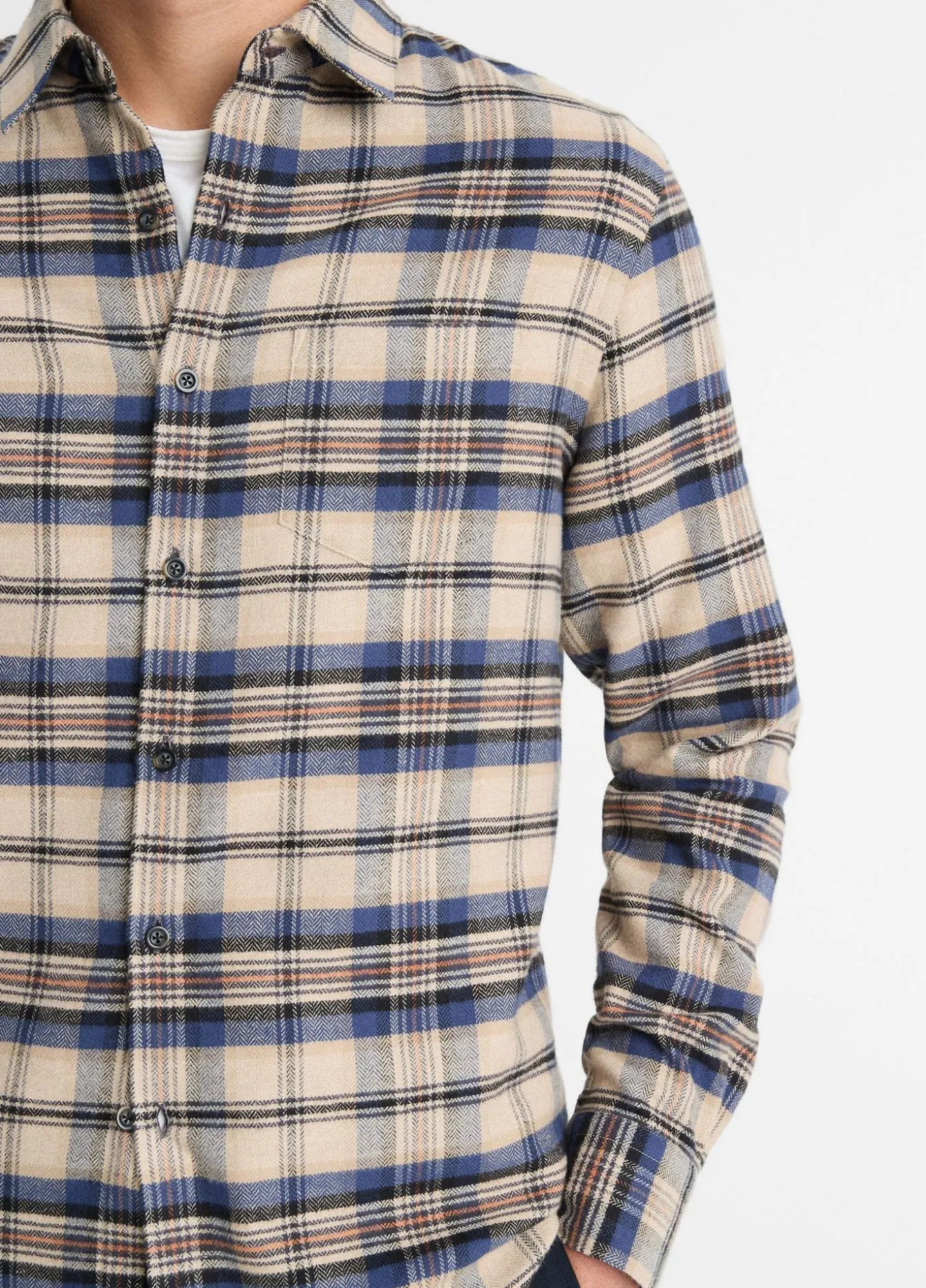 Hasley Plaid Cotton Long-Sleeve Shirt