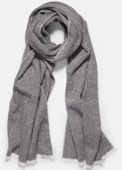 Herringbone Cashmere Scarf