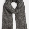 Herringbone Cashmere-Blend Bouclé Scarf