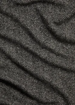 Herringbone Cashmere-Blend Bouclé Scarf