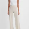 High-Waist Crepe Bias Pant