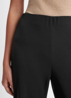 High-Waist Crepe Bias Pant