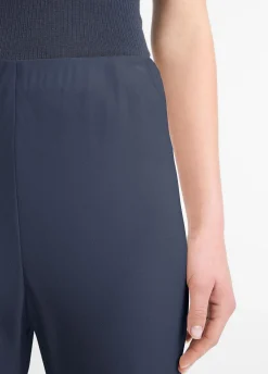 High-Waist Crepe Bias Pant