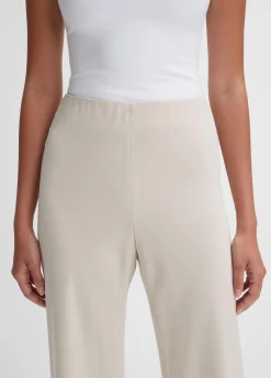High-Waist Crepe Bias Pant
