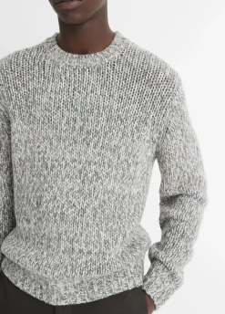 Homespun Marled Crew Neck Sweater