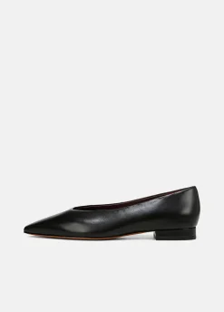 Isabel Leather Flat