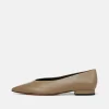 Isabel Leather Flat