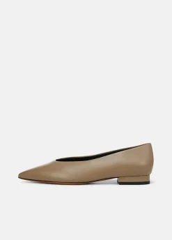 Isabel Leather Flat