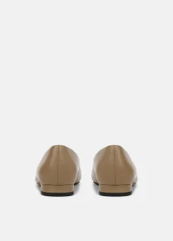 Isabel Leather Flat