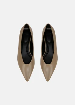Isabel Leather Flat