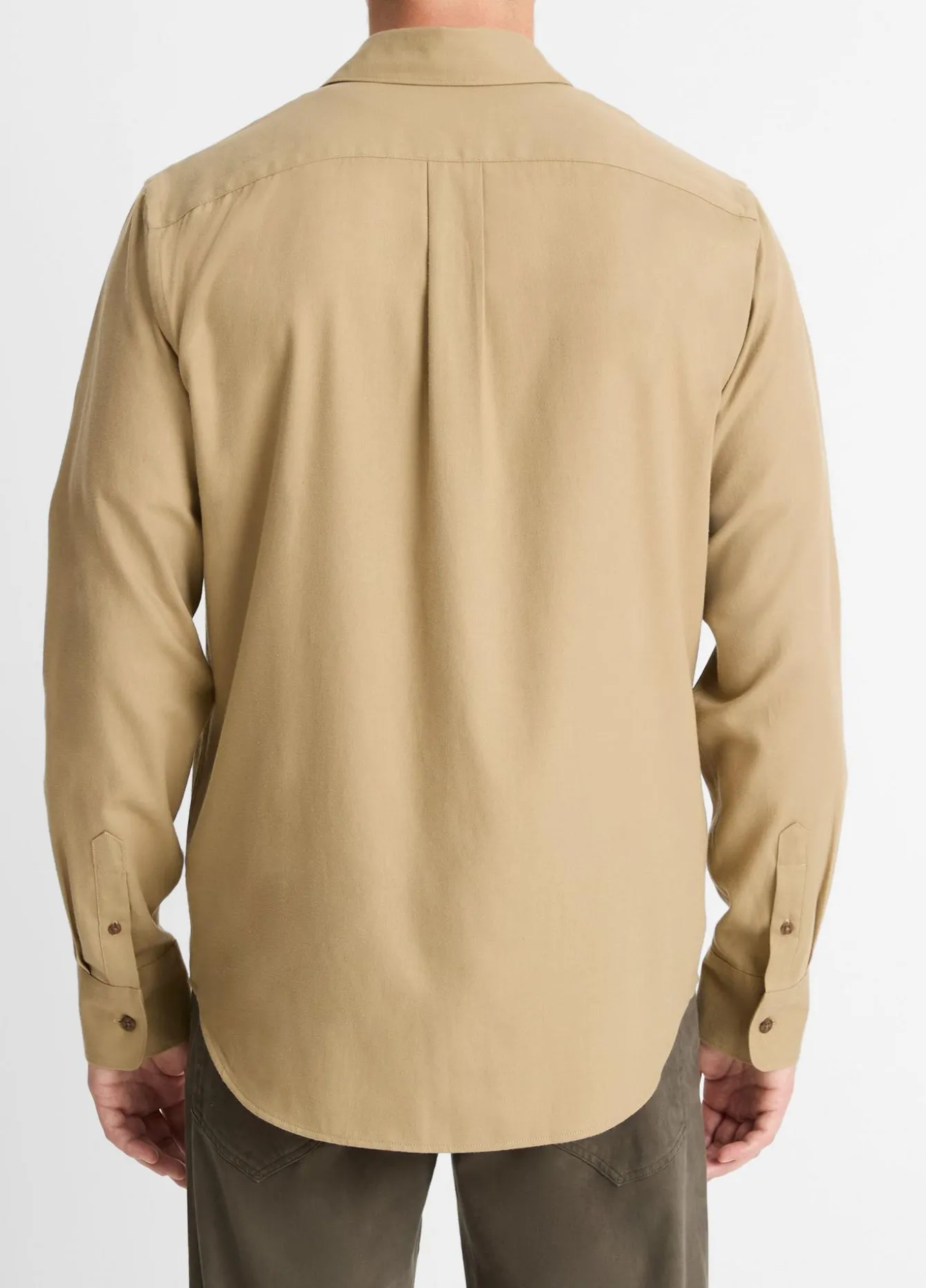 Italian Cotton-Wool Twill Shirt