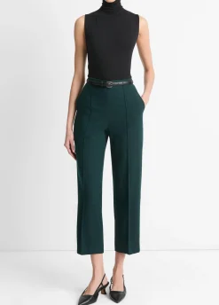 Italian Flannel Mid-Rise Easy Pull-On Pant