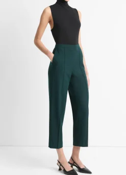 Italian Flannel Mid-Rise Easy Pull-On Pant