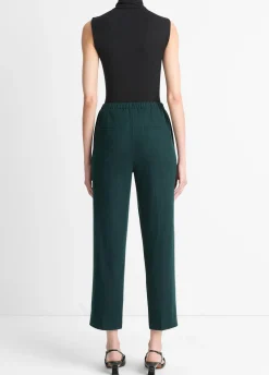 Italian Flannel Mid-Rise Easy Pull-On Pant