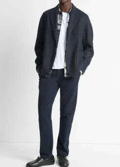 Italian Splittable Wool-Blend Blazer