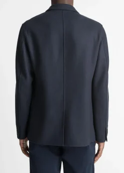 Italian Splittable Wool-Blend Blazer