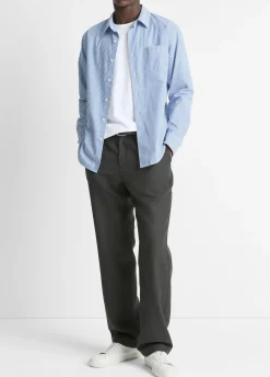 Italian Tropical Wool Utility Pant
