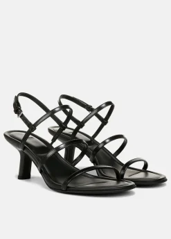 Josie Leather Strappy Heeled Sandal