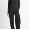 Knit Relaxed Long-Sleeve T-Shirt