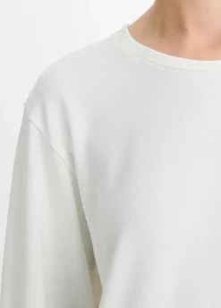 Knit Relaxed Long-Sleeve T-Shirt