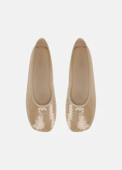 Leah Sequin Flat