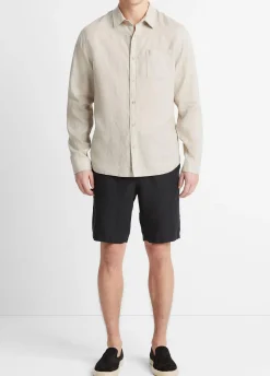 Linen Long-Sleeve Shirt