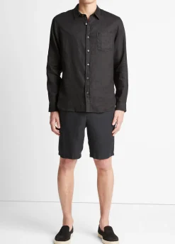 Linen Long-Sleeve Shirt