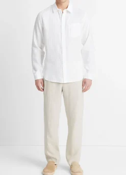 Linen Long-Sleeve Shirt