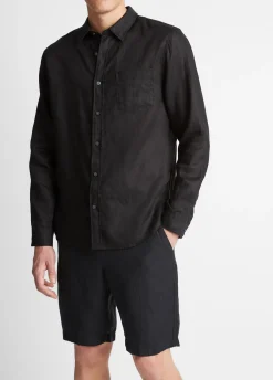 Linen Long-Sleeve Shirt