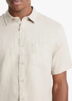 Linen Short-Sleeve Shirt