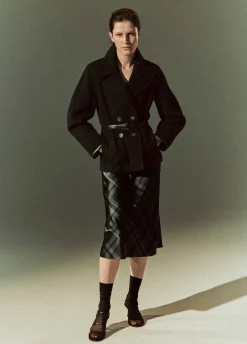 Lofty Italian Wool-Blend Belted Jacket