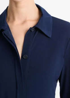 Long-Sleeve Polo Dress