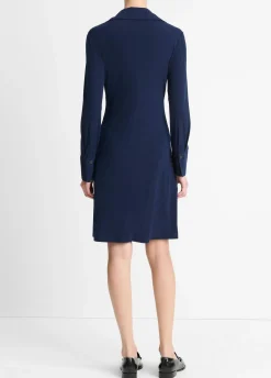 Long-Sleeve Polo Dress