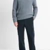 Macro-Waffle Crew Neck Sweater