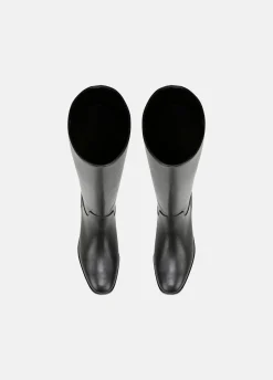 Margaret Leather Riding Boot