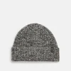 Marl Cashmere Chunky-Knit Beanie