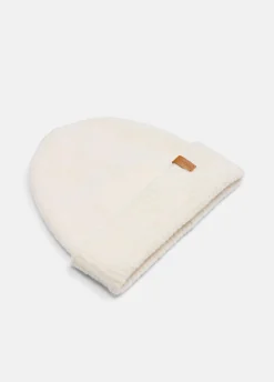 Merino Wool-Blend Bouclé Beanie
