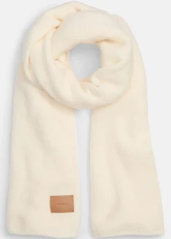 Merino Wool-Blend Bouclé Oversized Scarf
