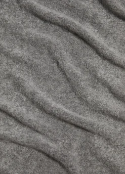 Merino Wool-Blend Bouclé Oversized Scarf