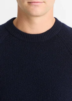 Micro-Bouclé Wool-Cashmere Sweater