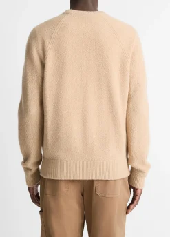 Micro-Bouclé Wool-Cashmere Sweater