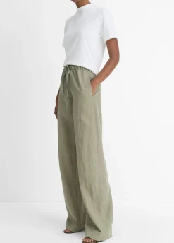 Mid-Rise Utility Drawstring Pant