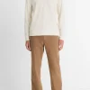 Milano Pima Cotton-Blend Johnny-Collar Shirt