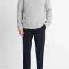 Mottled Marl Wool-Blend Sweater