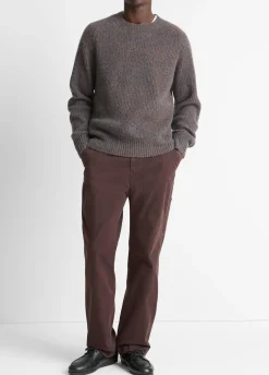 Mouliné-Mix Crew Neck Sweater