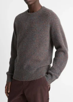Mouliné-Mix Crew Neck Sweater