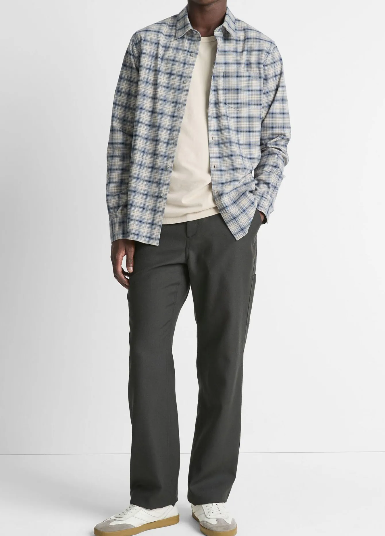 Oceanic Plaid Shirt