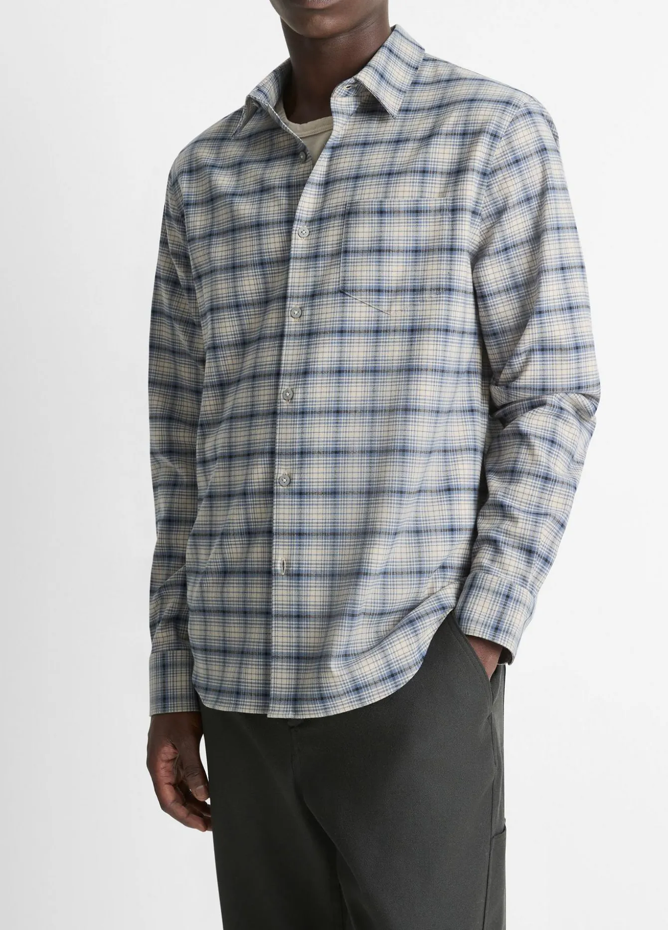 Oceanic Plaid Shirt